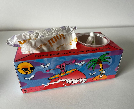 Riding The Crimson Wave (Box Four) - a period product container